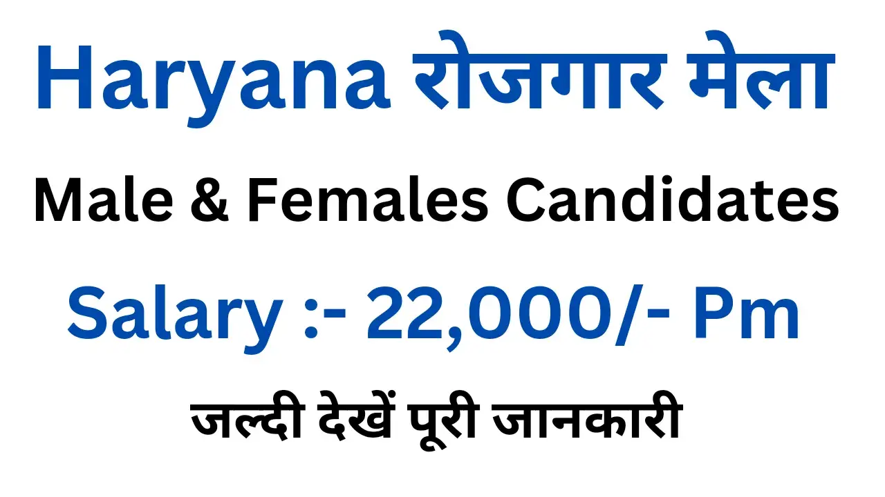 Haryana Job Fair 2024