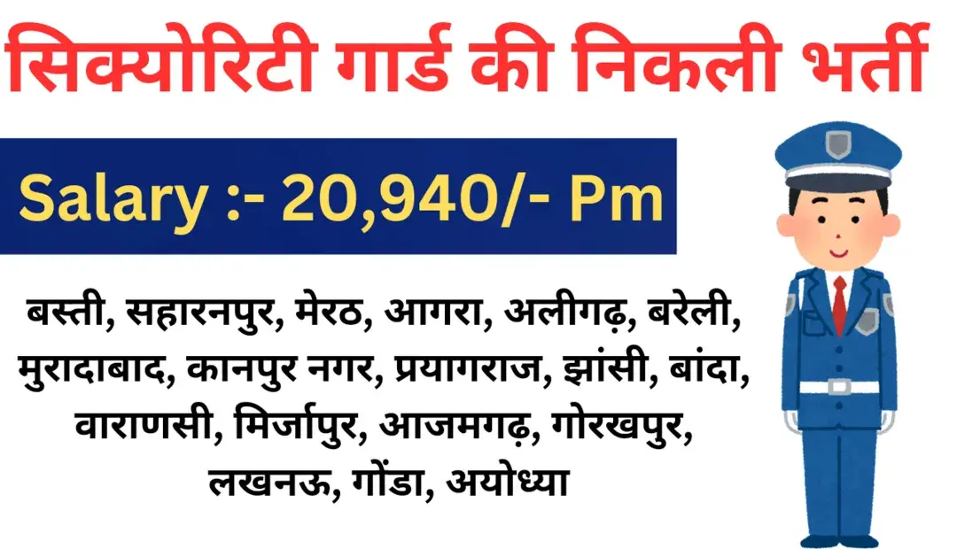 Security Guard Recruitment 2025