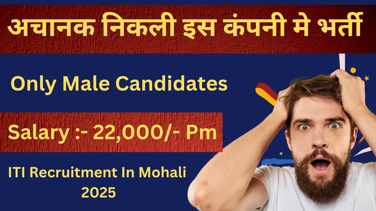 ITI Recruitment in Mohali 2025