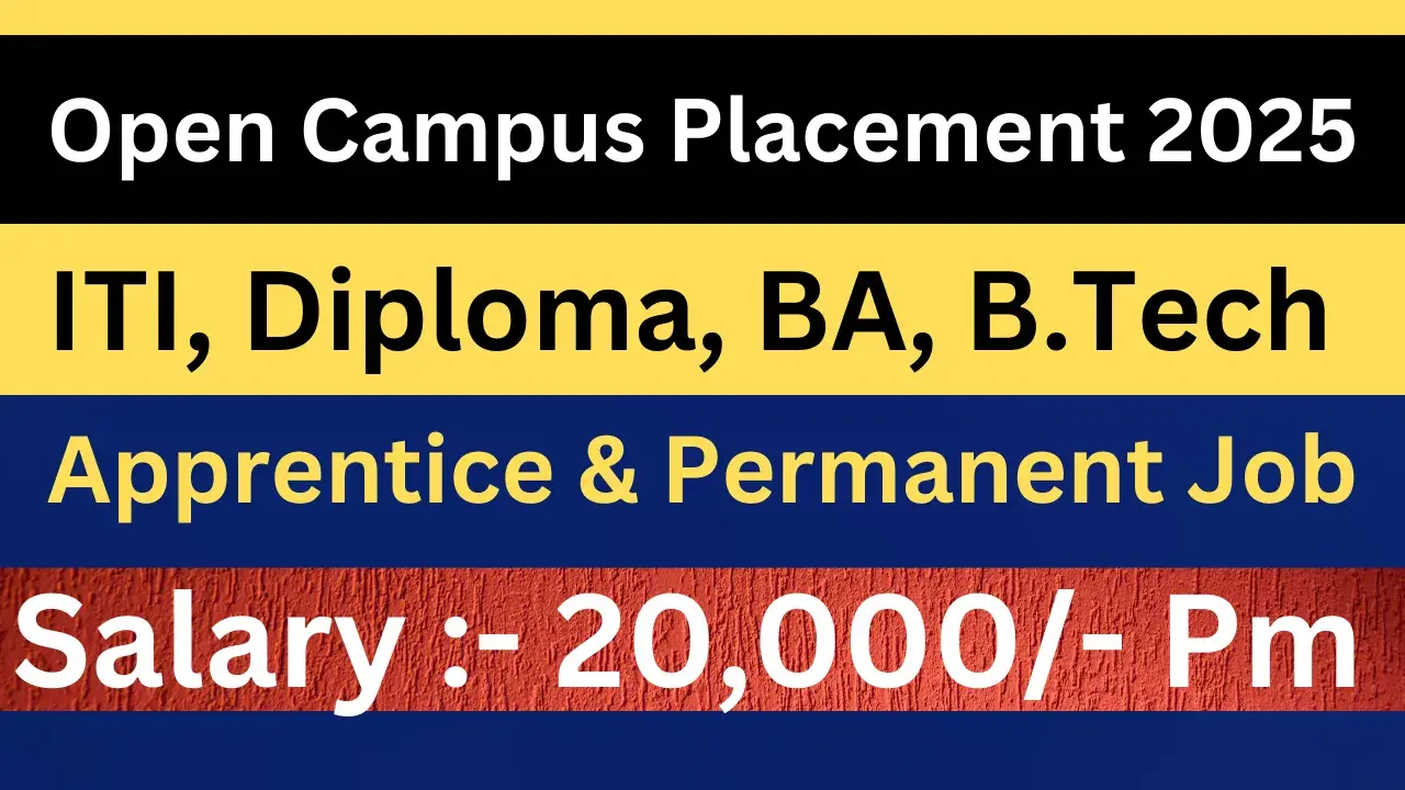 Open Campus Placement 2025