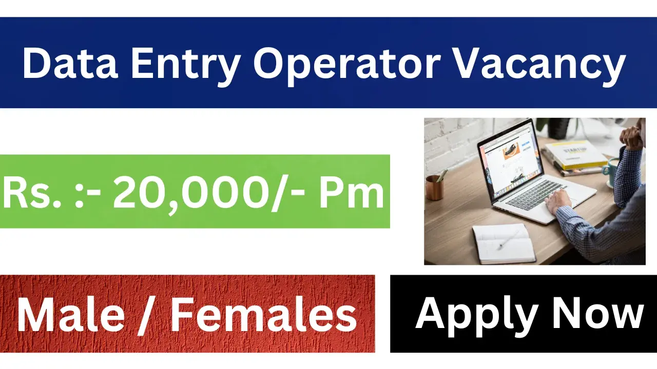 Data Entry Operator Vacancy