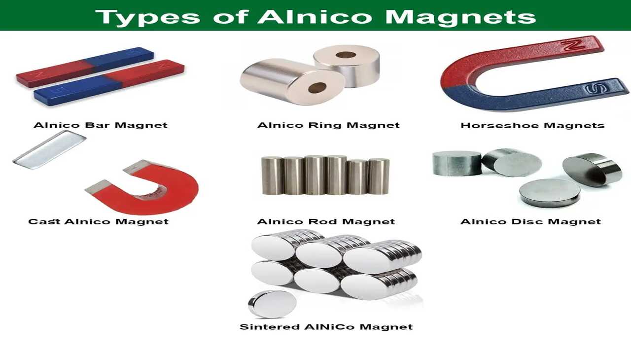 Types of Alnico Magnets
