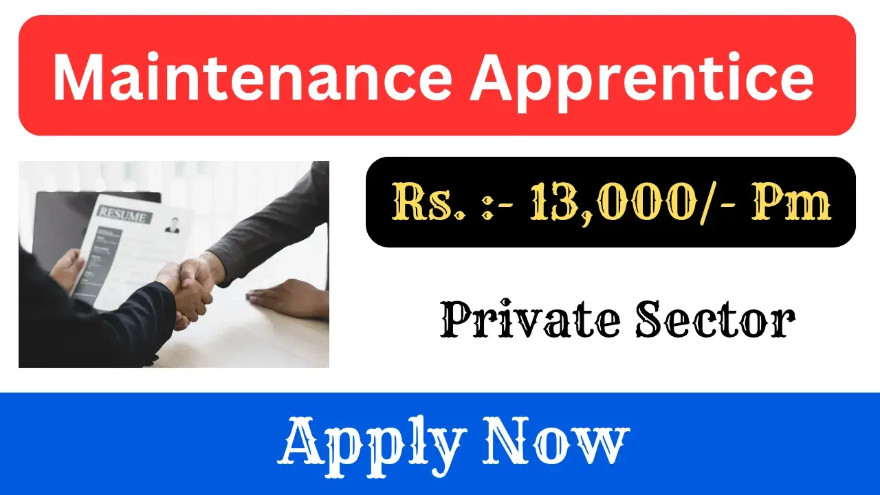 Maintenance Apprentice