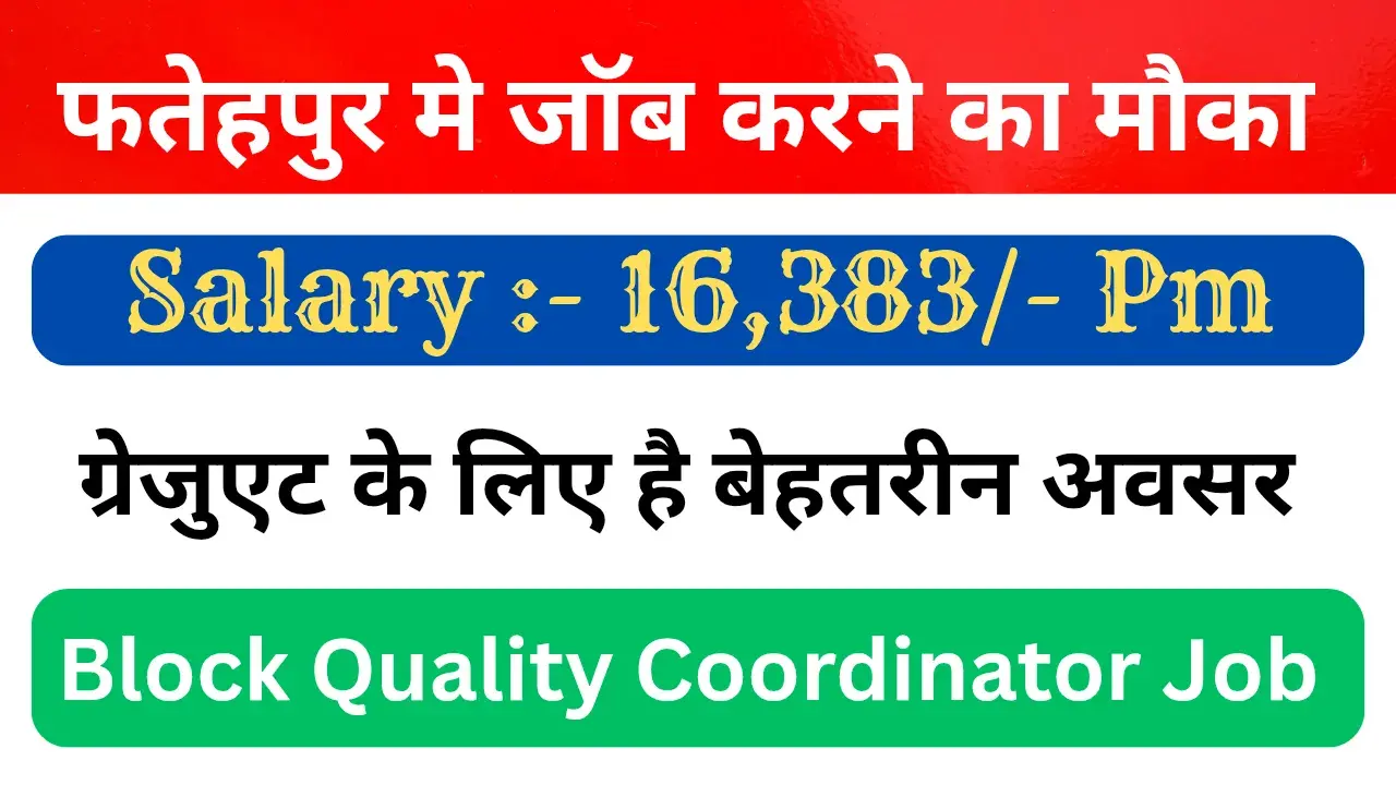 Block Quality Coordinator Job