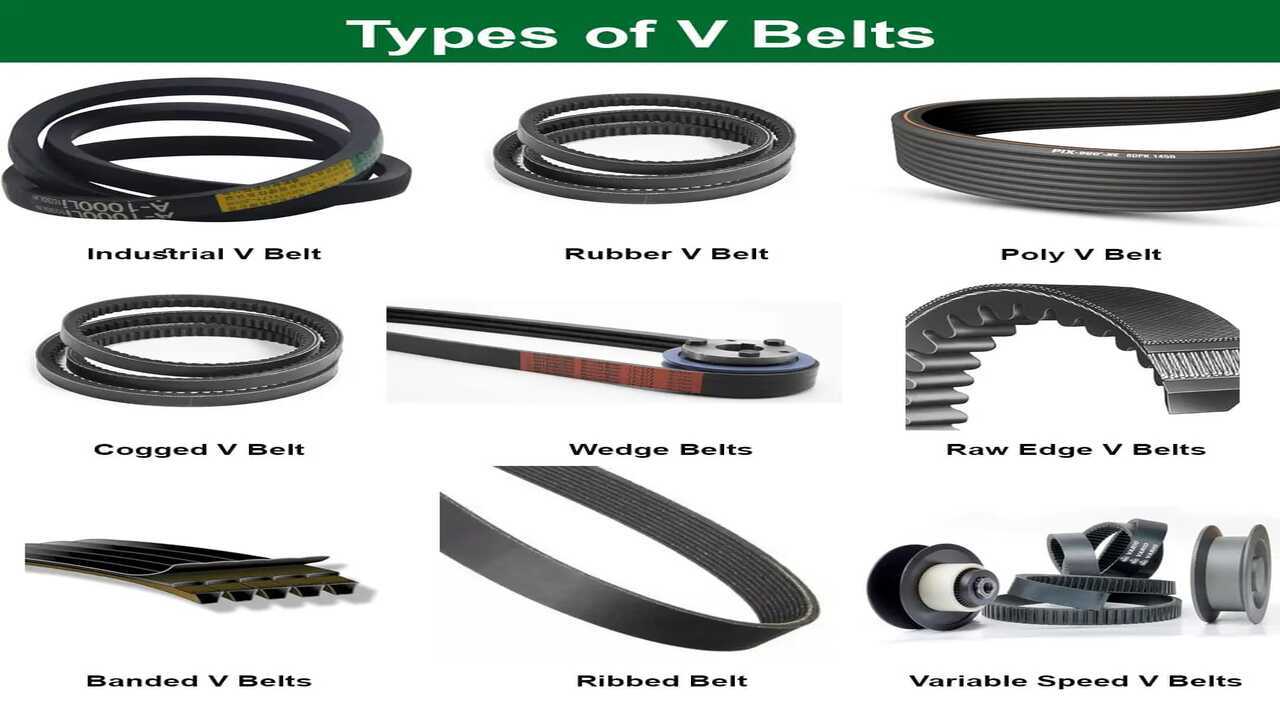 Types of V Belts