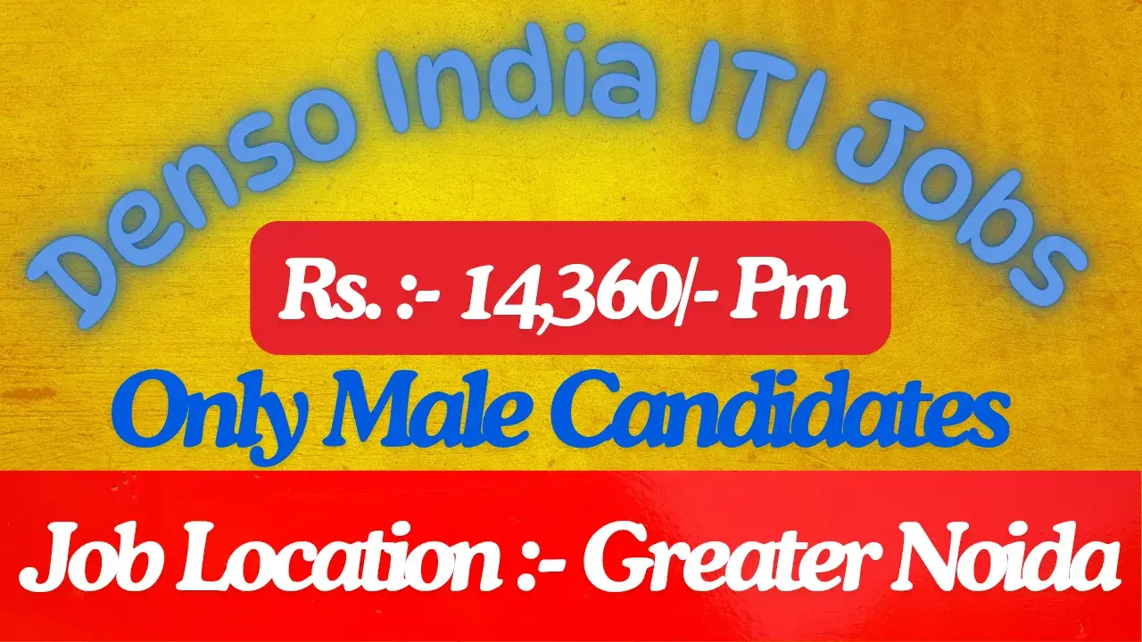 Denso India ITI Jobs