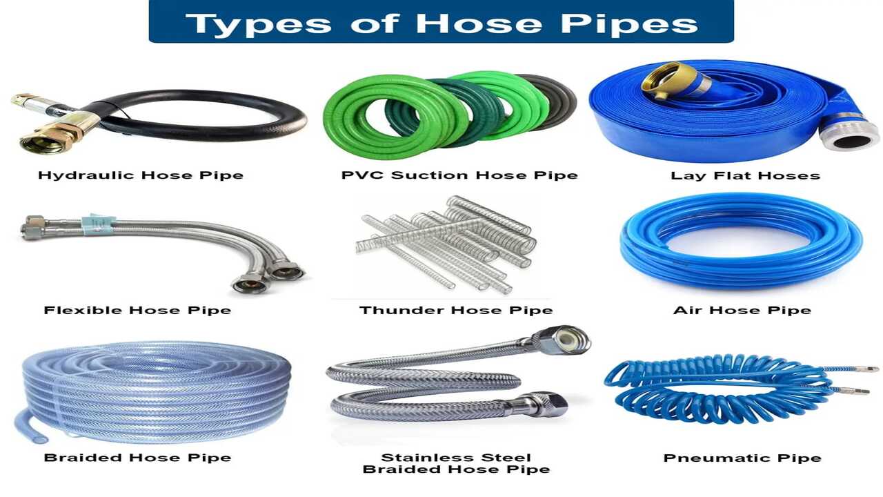 Types of Hose Pipes