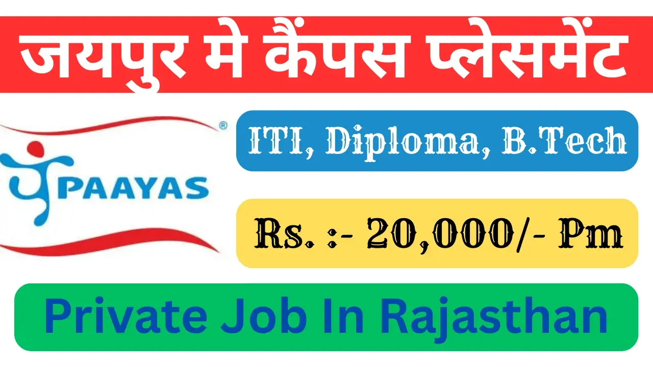 Private Job in Rajasthan