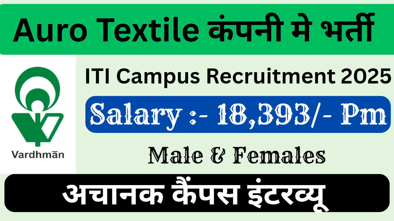 ITI Campus Recruitment 2025