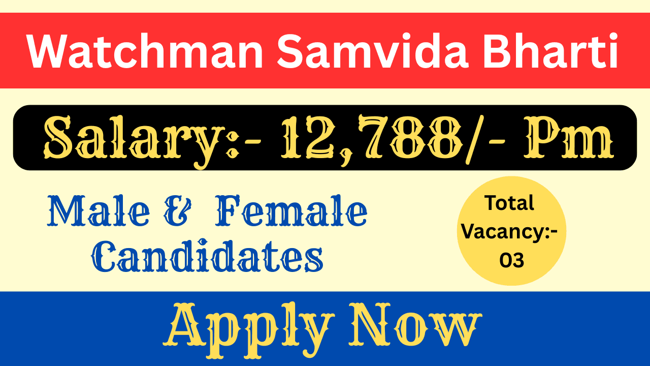 Watchman Vacancy