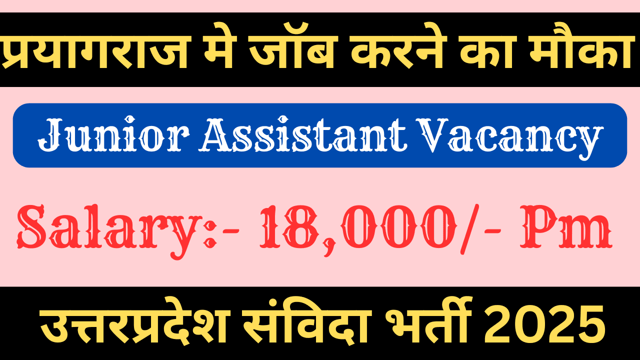 Junior Assistant Vacancy