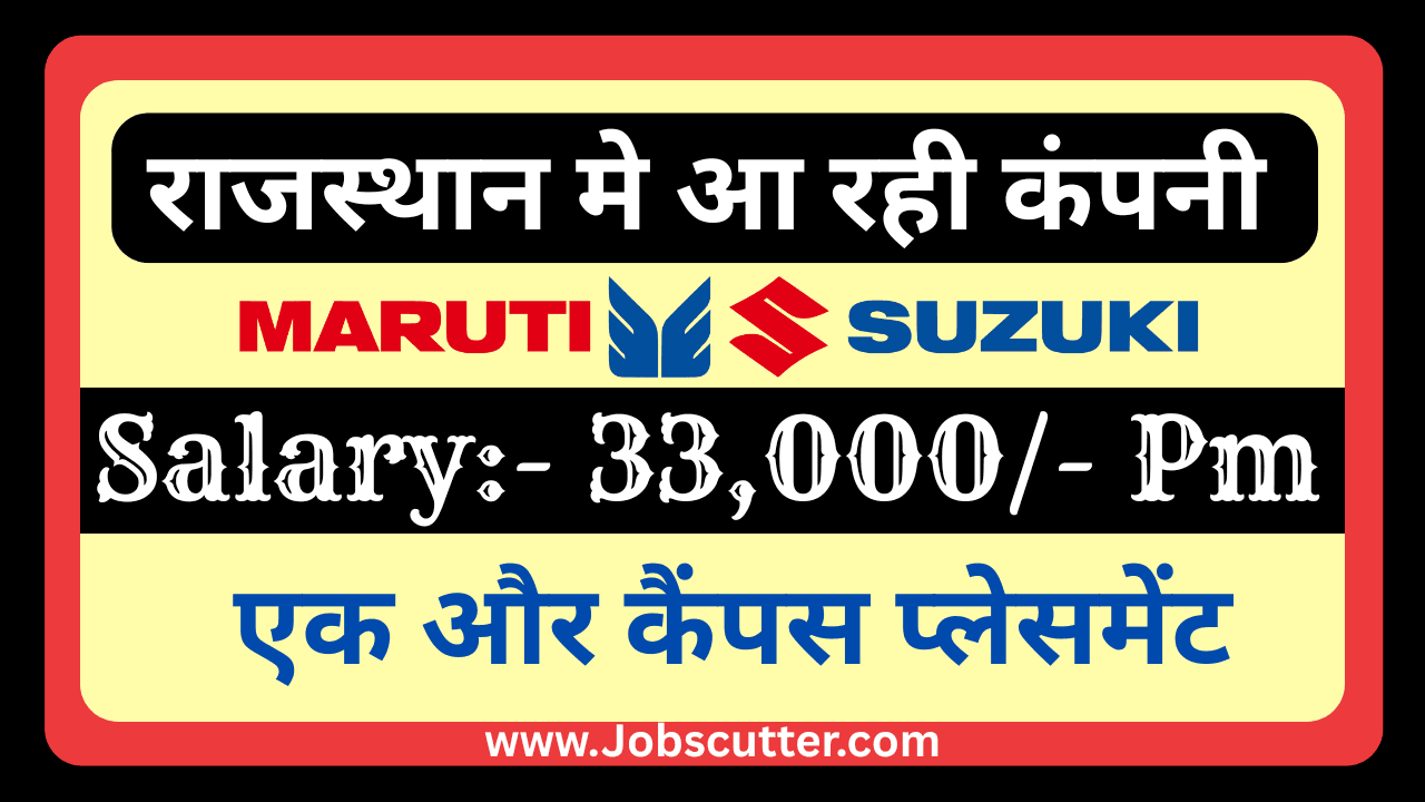 Maruti Suzuki FTE Campus Placement