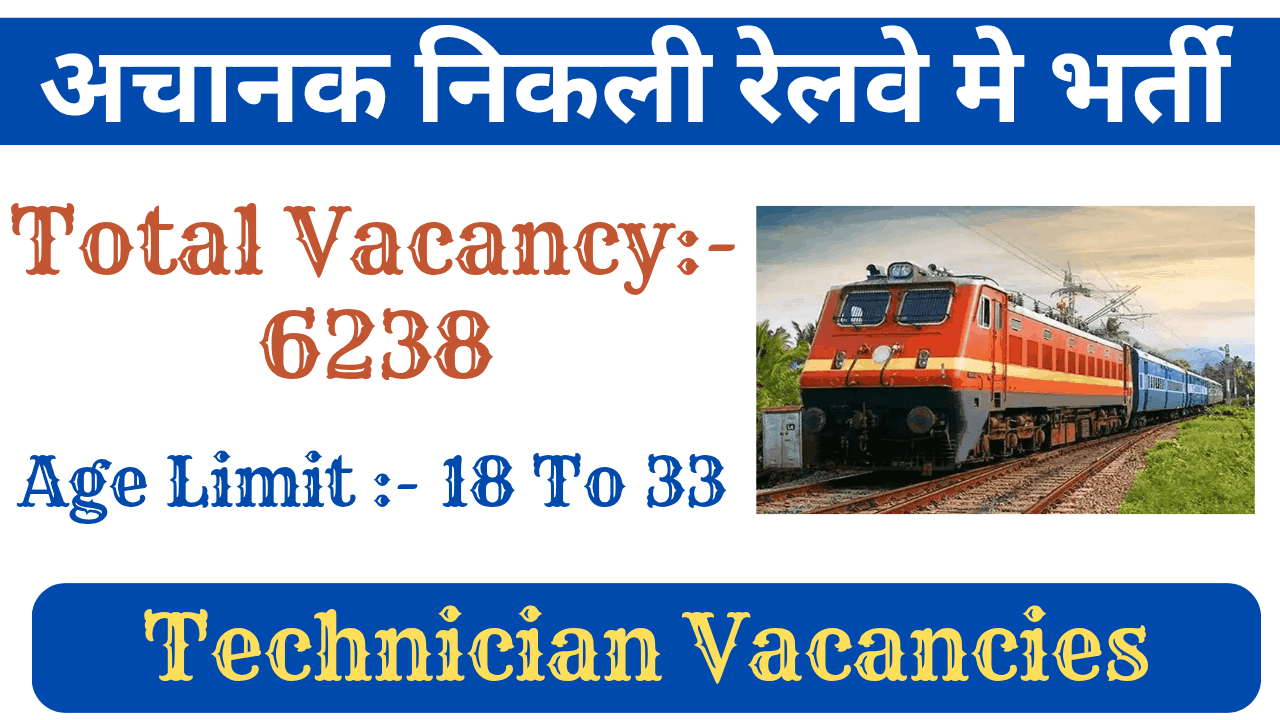 RRB Technician Vacancies 2025