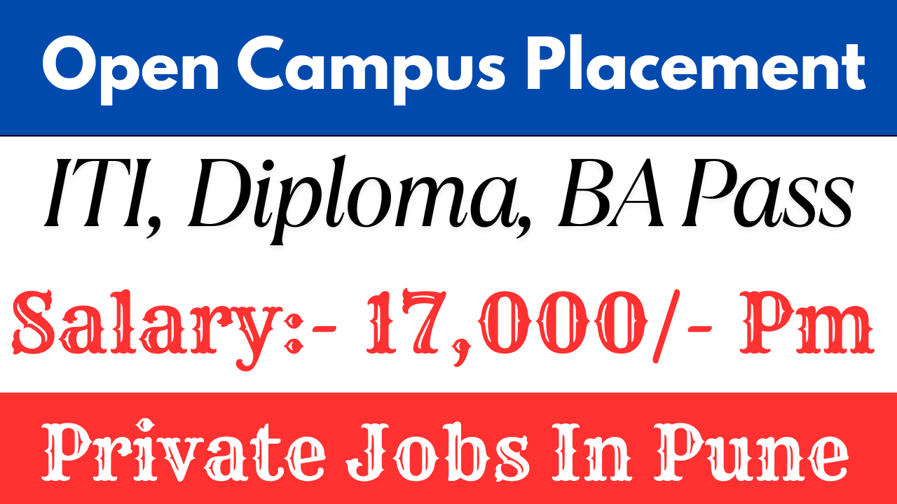 Private Jobs In Pune 2025