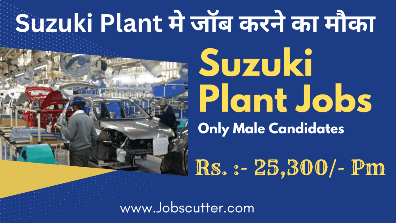 Suzuki Plant Jobs