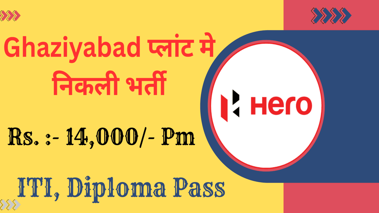 Hero Motors Ghaziabad Recruitment