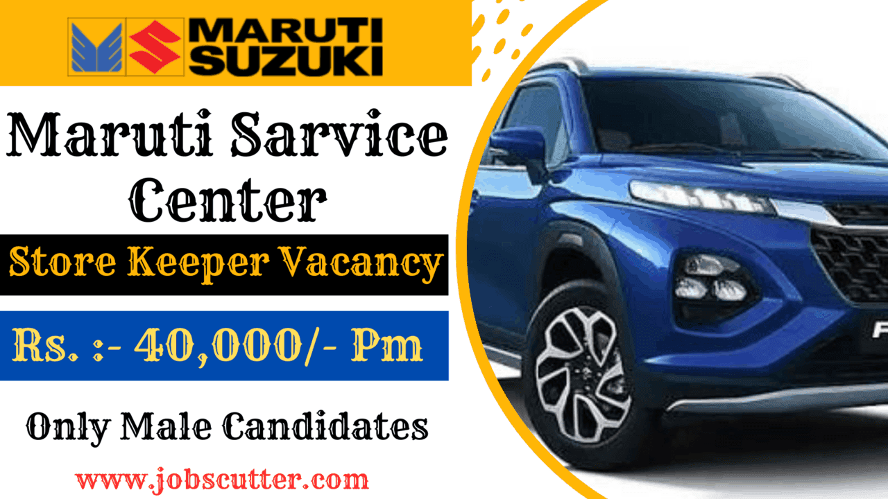 Store Keeper Vacancy 2025 Walk in Drive Details – Apply Now
