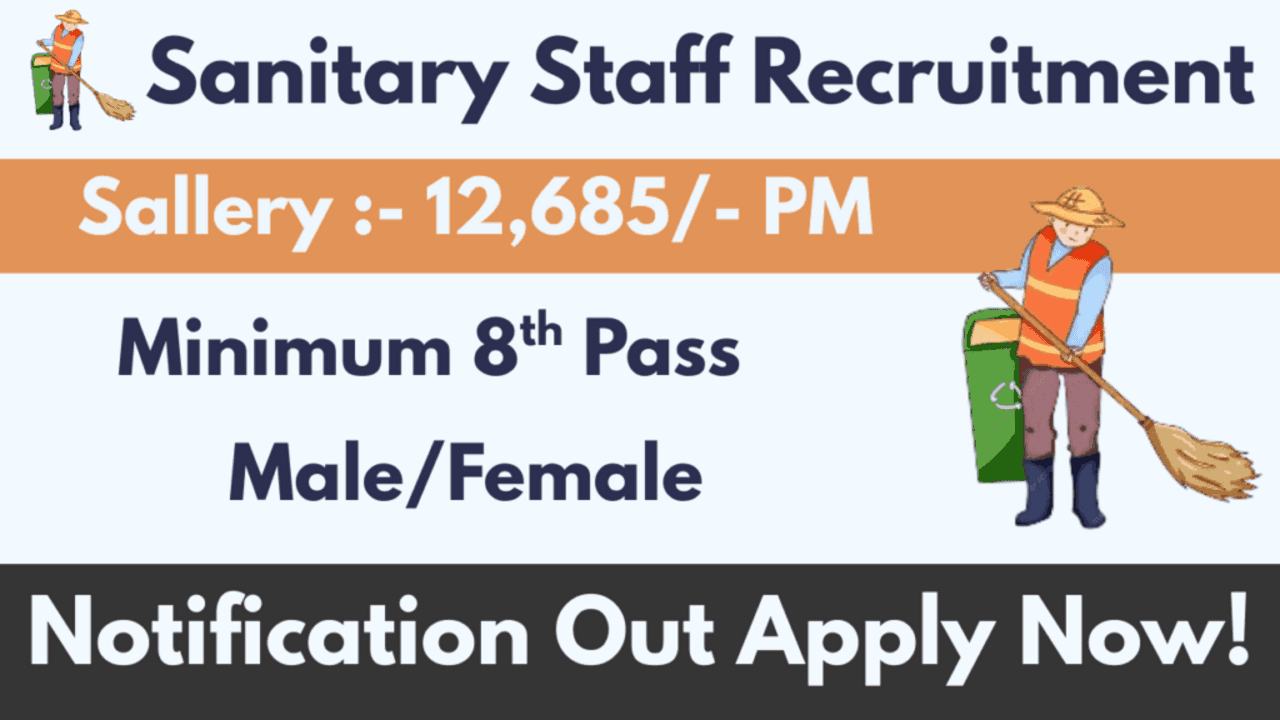 Sanitary Staff Recruitment