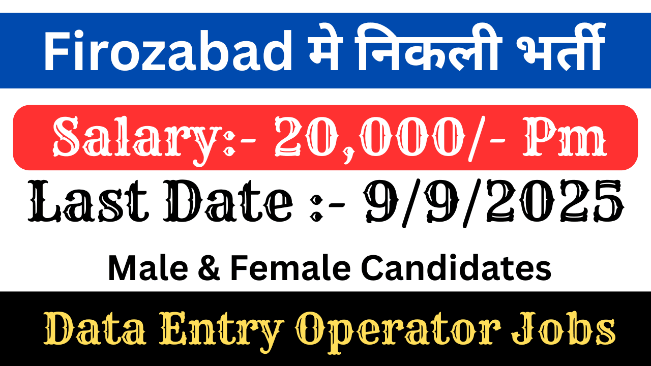Jobs In Firozabad
