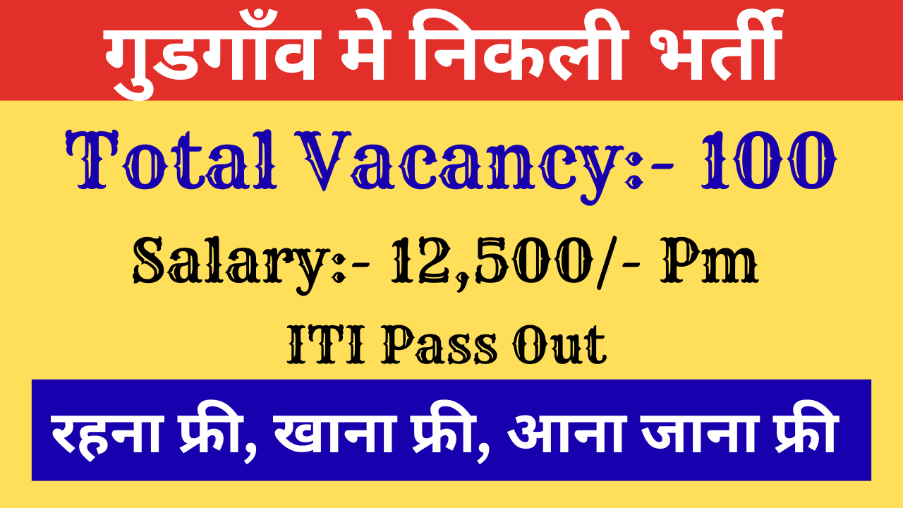 Gurgaon Job Vacancy