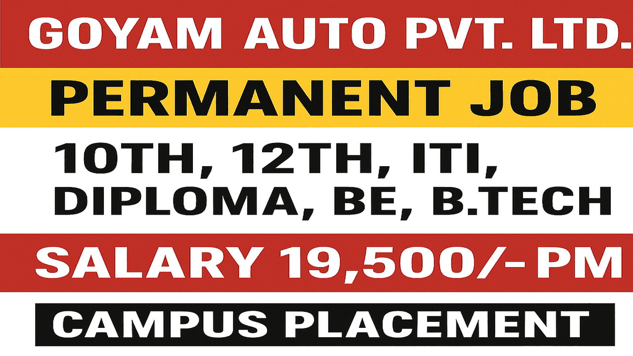 Permanent Vacancy 2025