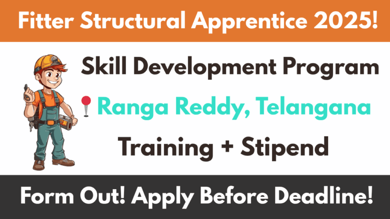 Fitter Structural Apprentice Naukri 2025 - New Job Opportunity