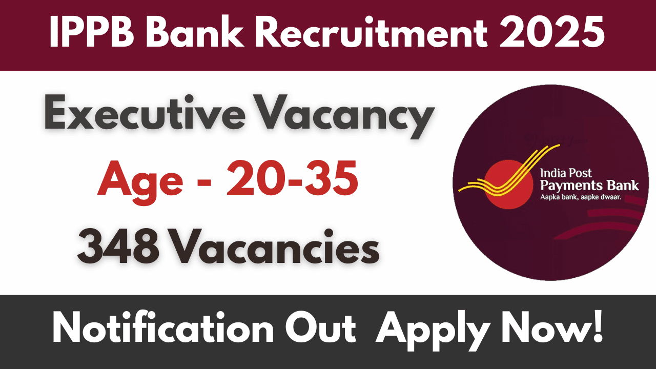 IPPB Bank Executive Recruitment