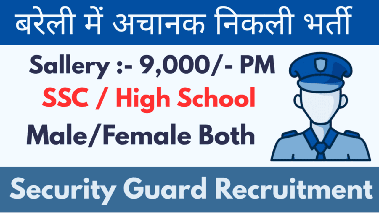 Security Guard Job Vacancy