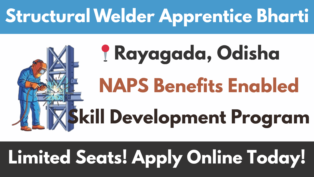 Structural Welder Apprentice Vacancy 2025 – New Private Bharti Form