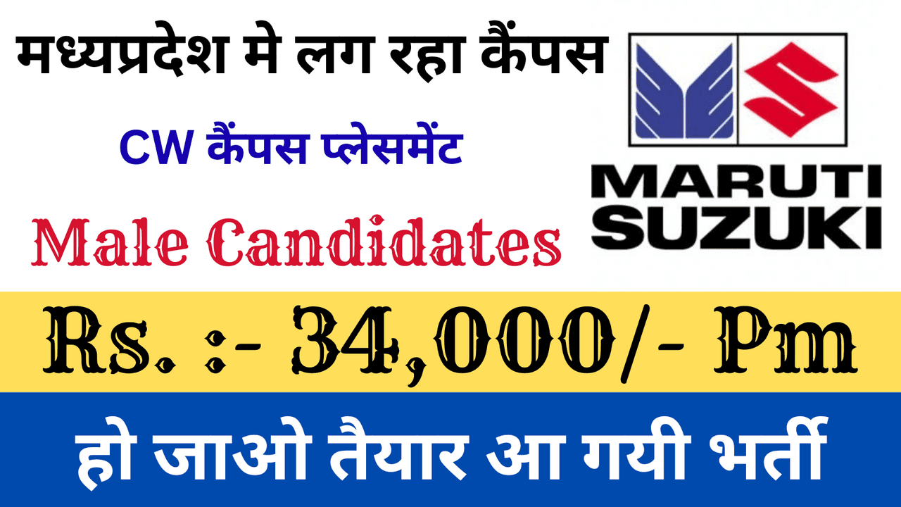 Maruti Suzuki Recruitment 2025: मध्यप्रदेश मे कैंपस का आयोजन