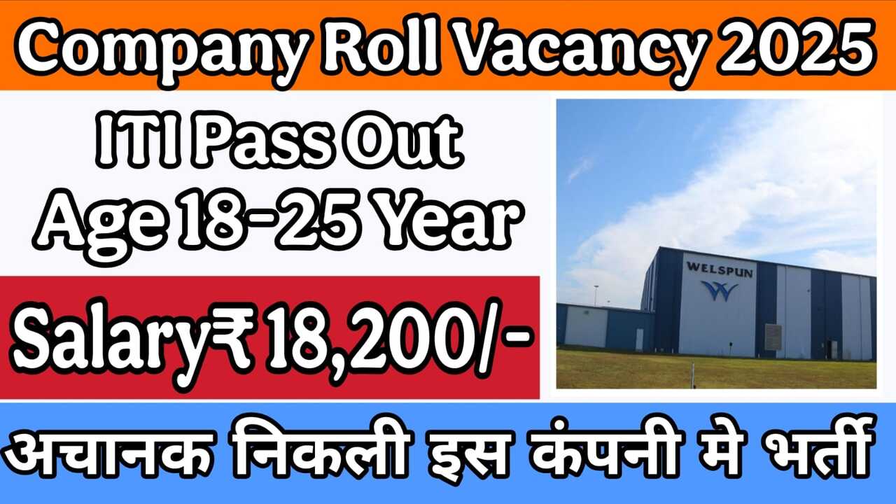 Company Roll Vacancy