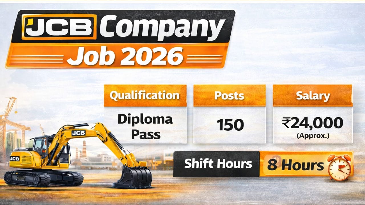 JCB Company Job