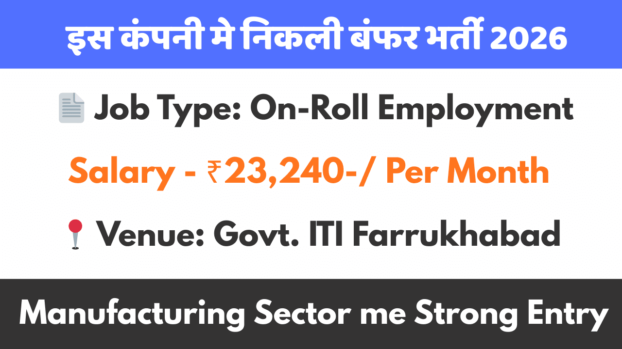 SKH Metals Bharti 2026 – Freshers On-Roll Job Vacancy