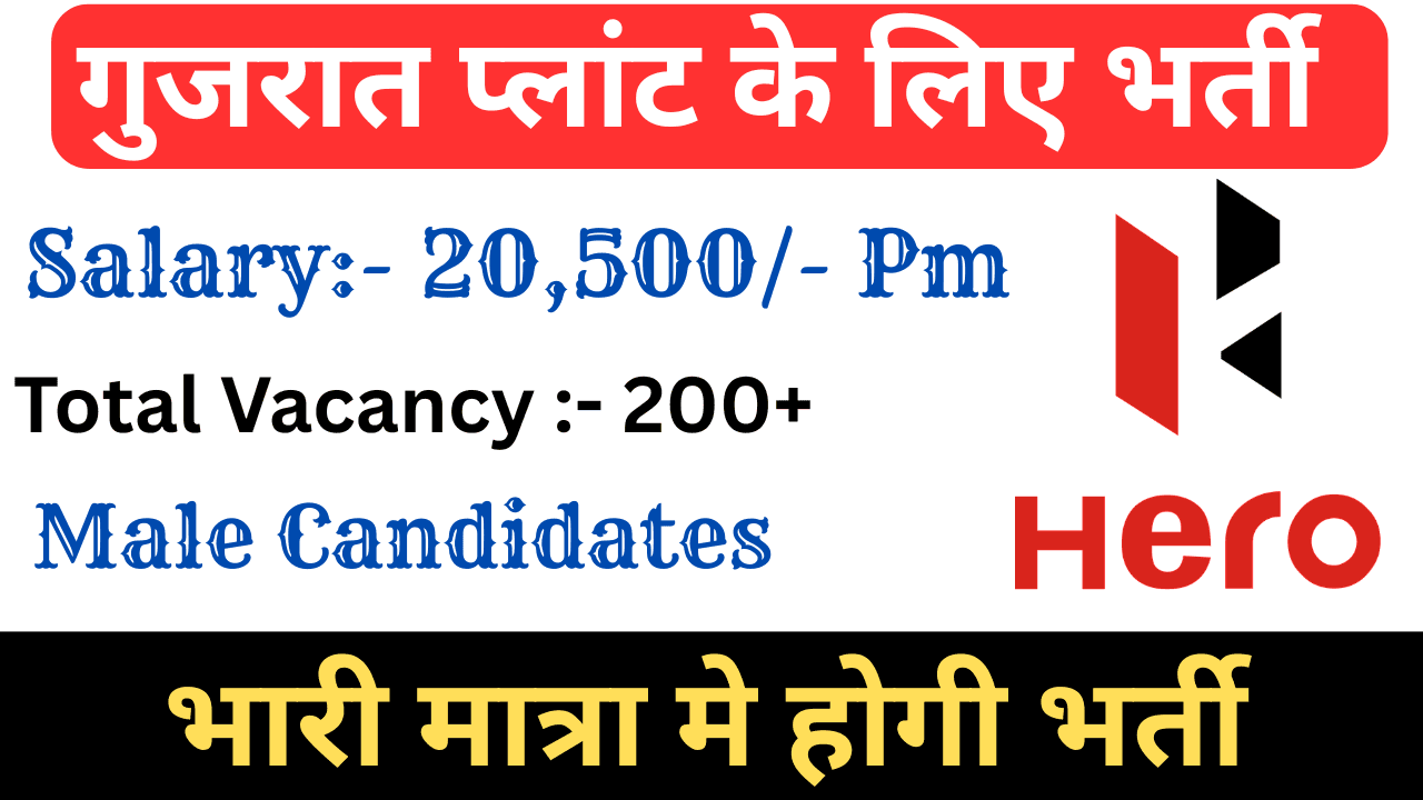 Hero Gujarat Plant Job