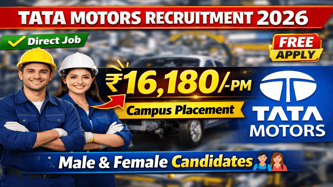 Private Naukri In Tata Motors 2026 – Freshers Job Opportunity