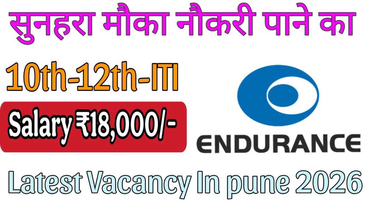 Latest Vacancy In pune 2026 – Freshers Recruitment Apply Now