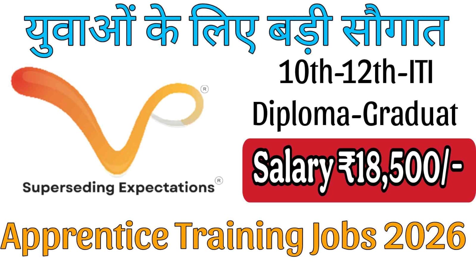 Apprentice Training Jobs 2026 – Latest Vacancy for Freshers