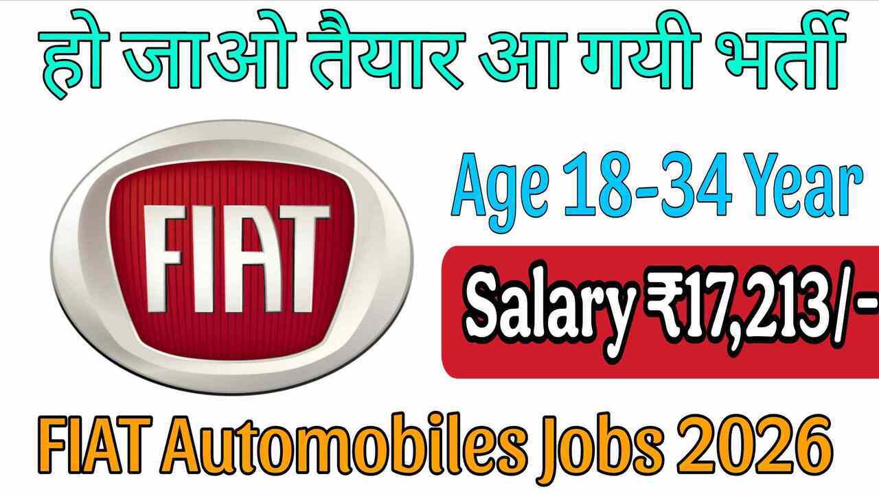FIAT Automobiles Jobs 2026 – Apply Now