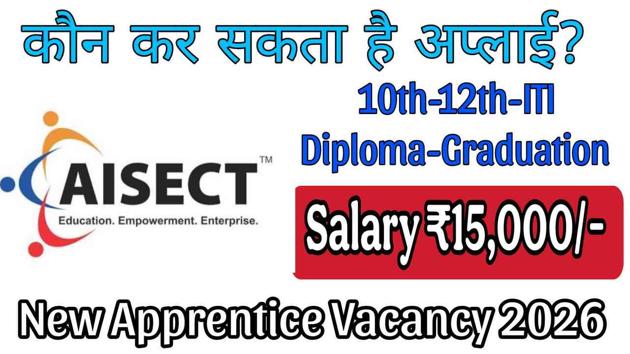 New Apprentice Vacancy 2026 – Apply for Latest Opportunit