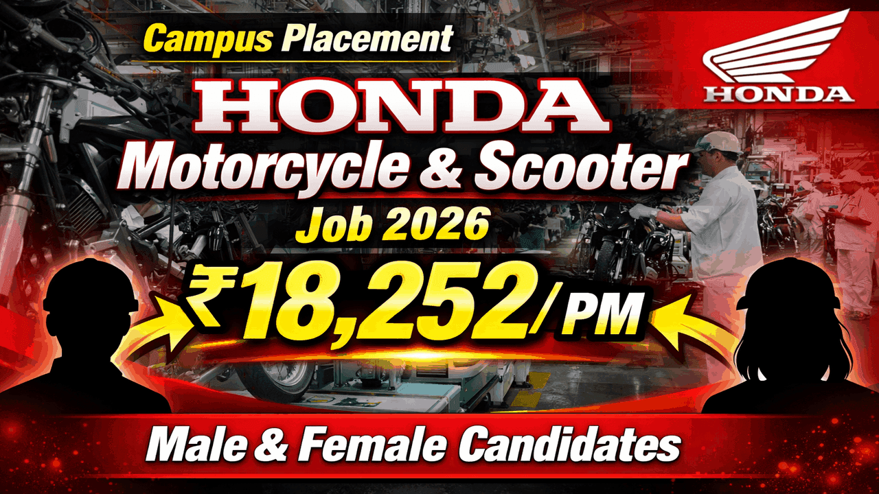 Honda Motorcycle Recruitment 2026 Latest Update