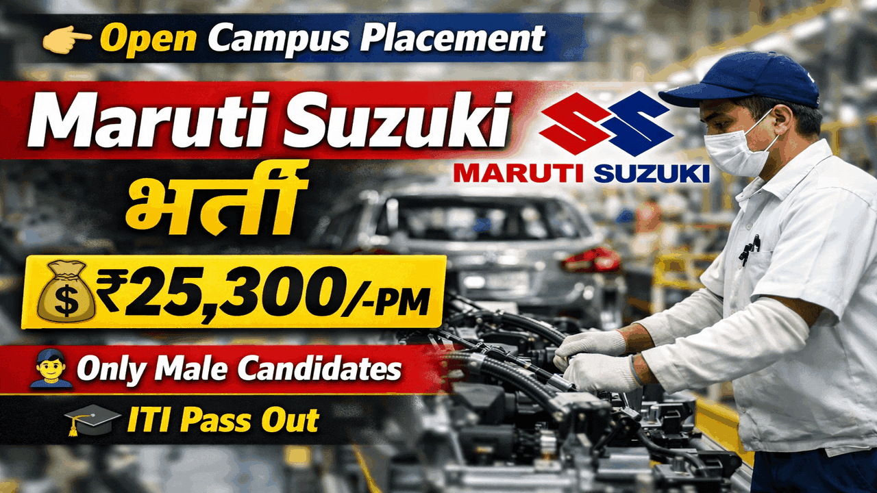 Maruti Suzuki Recruitment