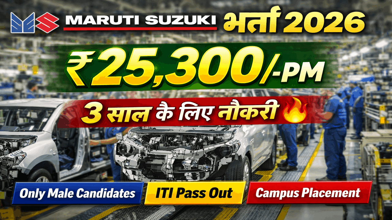 Maruti Suzuki Open Campus 2026 – Apply Now