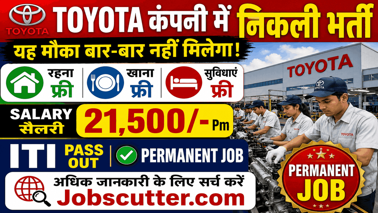 New Campus Placement In MP 2026 For ITI Pass Students