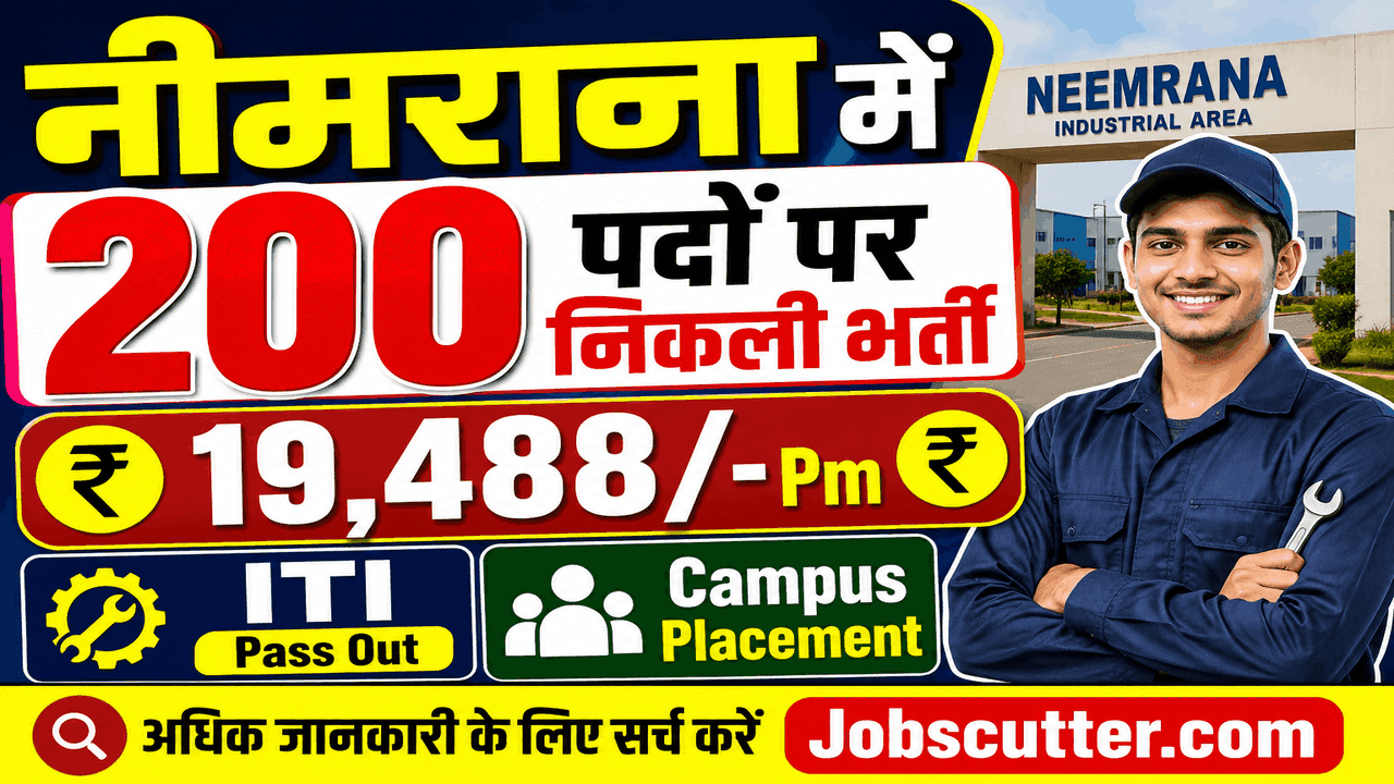 Latest Neemrana Vacancy 2026 | Campus Placement