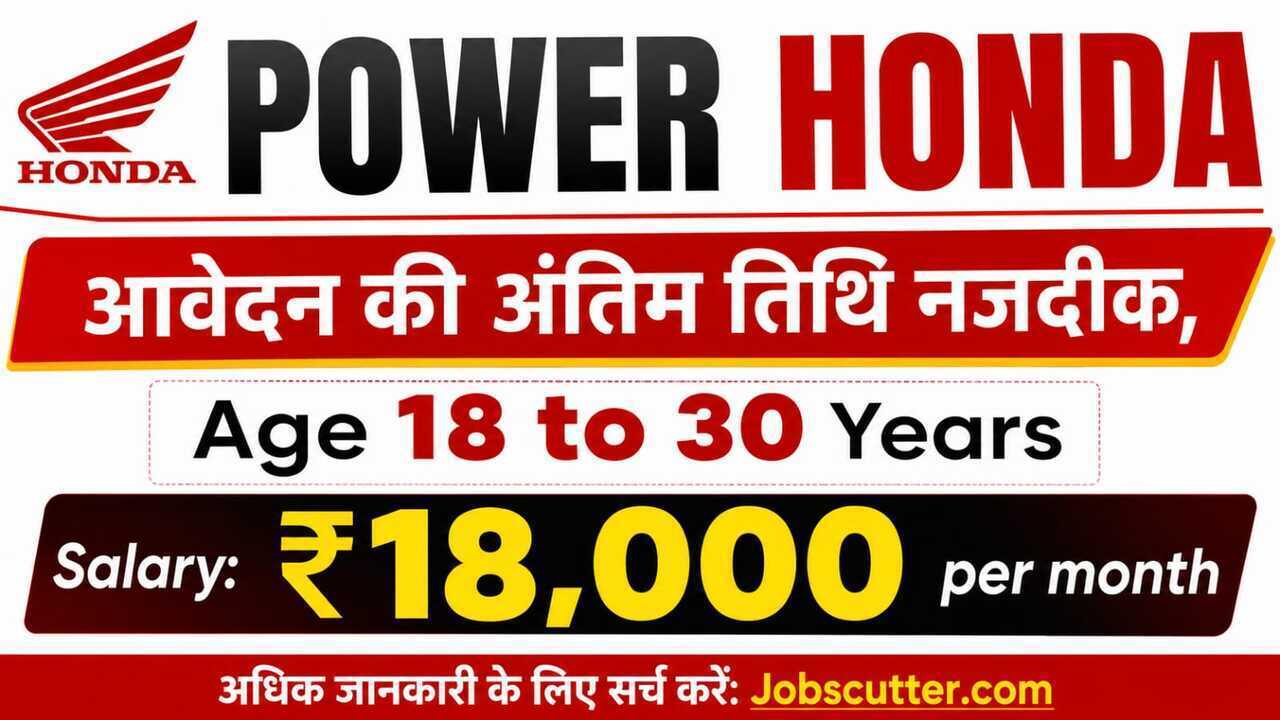 Power Honda Jobs 2026 Direct Interview Campus
