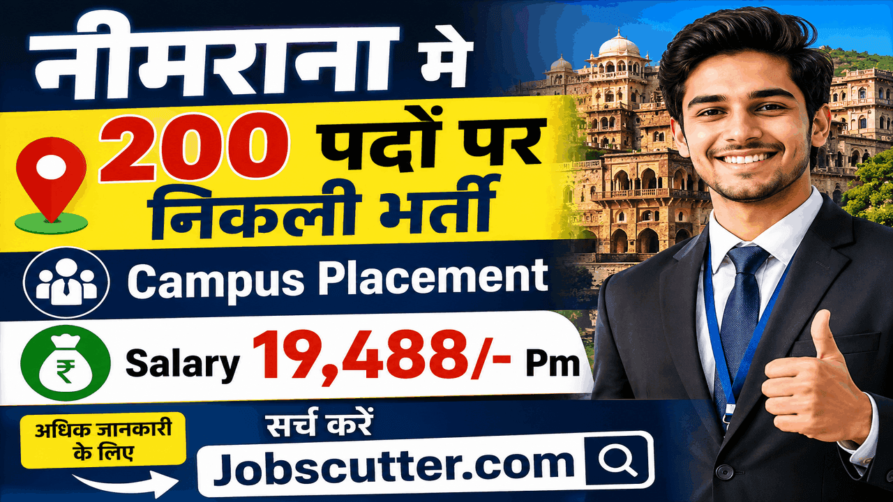 Latest Neemrana Vacancy 2026 | ITI Job Campus