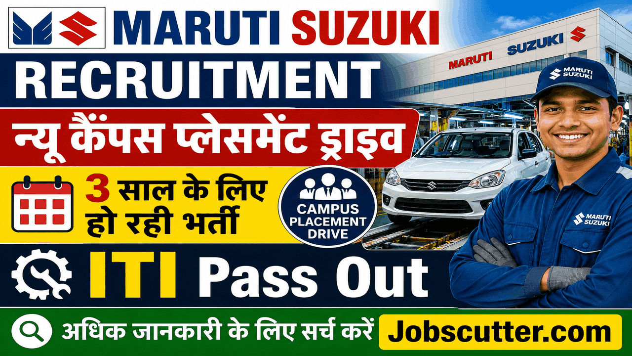 Maruti Suzuki Recruitment