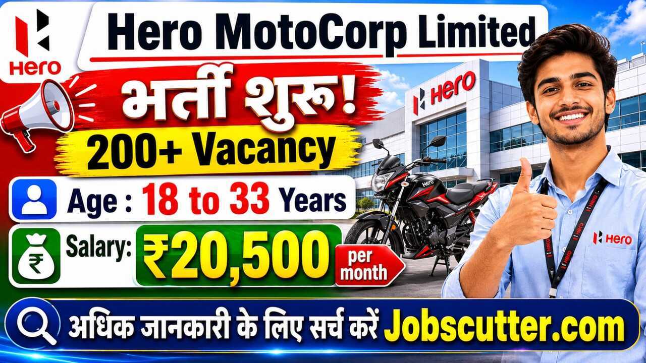 Hero Company Placement 2026 for ITI Pass Candidates