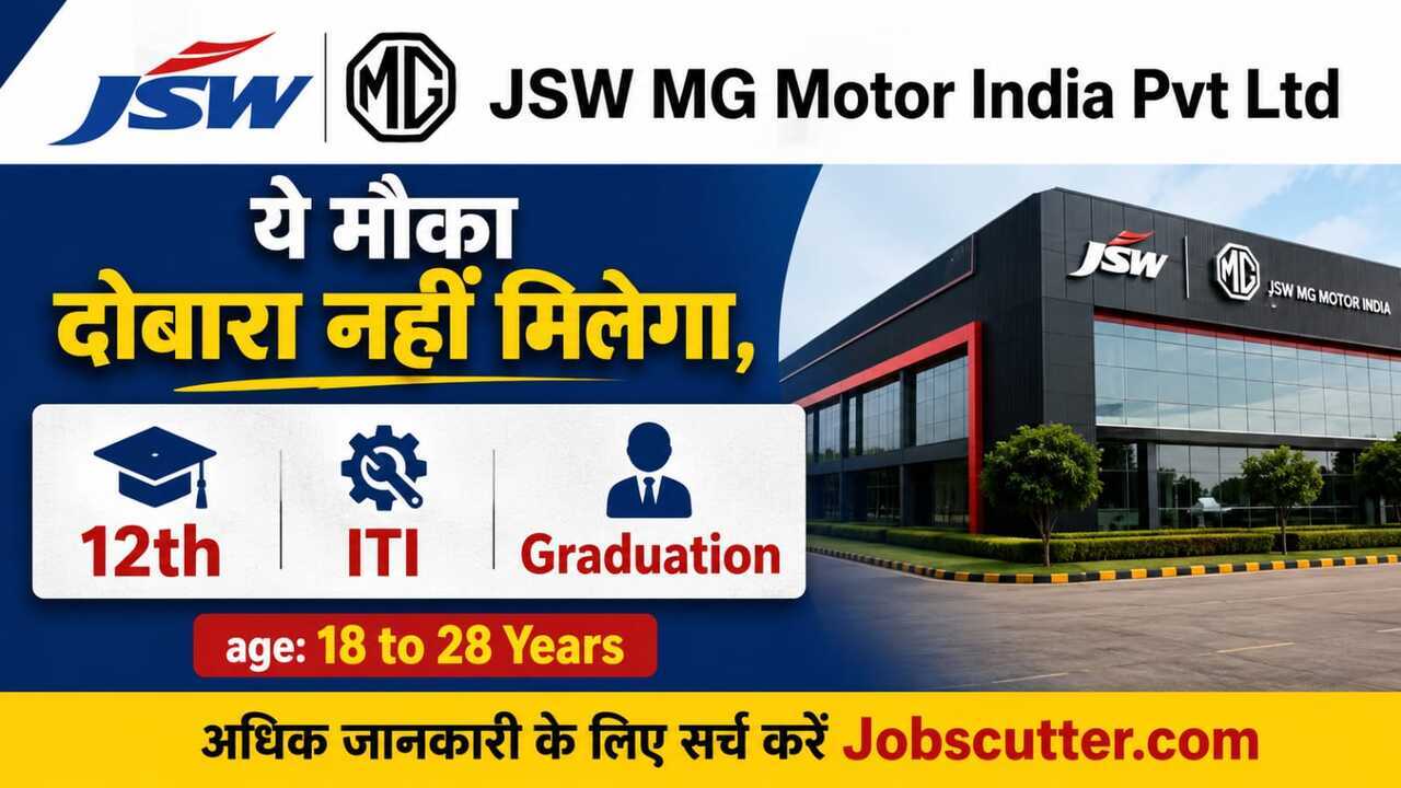 JSW MG Motor Jobs