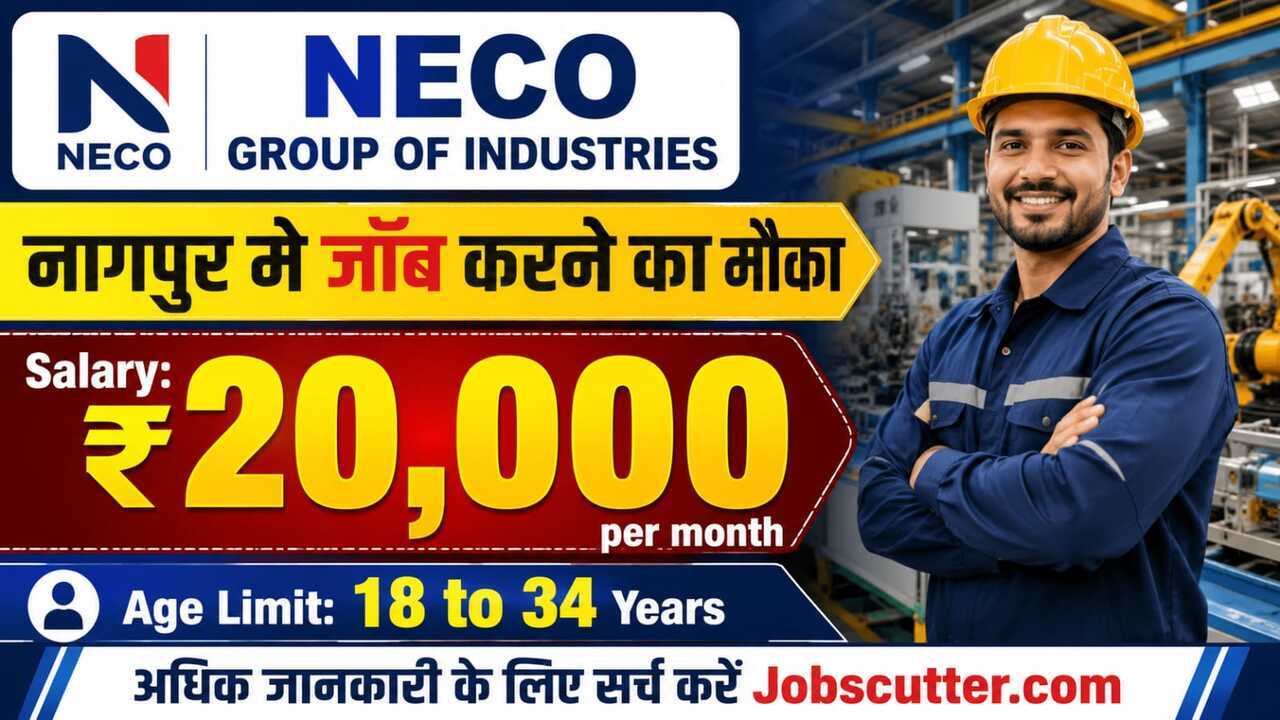 Latest Vacancy In Nagpur 2026 | NECO Group Hiring Freshers
